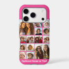 Instagram Photo Collage Up to 14 photos Pink