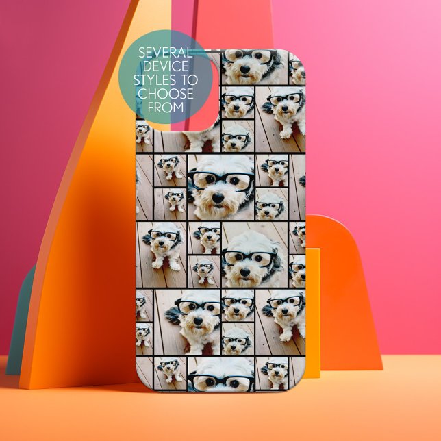 Instagram Photo Collage - Up to 6 photos Black Samsung Galaxy S22 Ultra Case (Personalized Phone Case - Pick Your Device Style and Customize the Design)