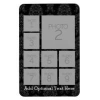 Instagram Photo Collage with 9 square photos