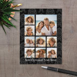 Instagram Photo Collage with 9 square photos Postcard<br><div class="desc">Use your photos without frames on this one! Add your favourite pictures and snapshots to this strip for a fun memory keeper. An artistic way to display your best photo sharing pics.</div>