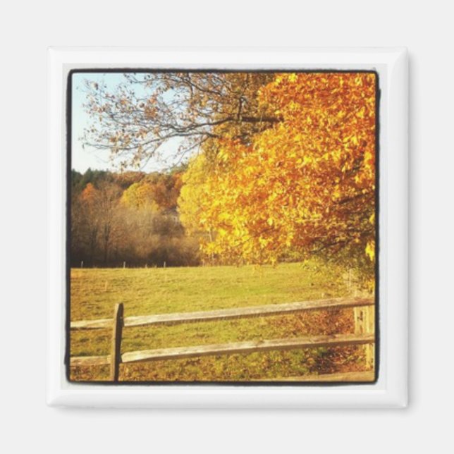 instagram photo magnet (Front)