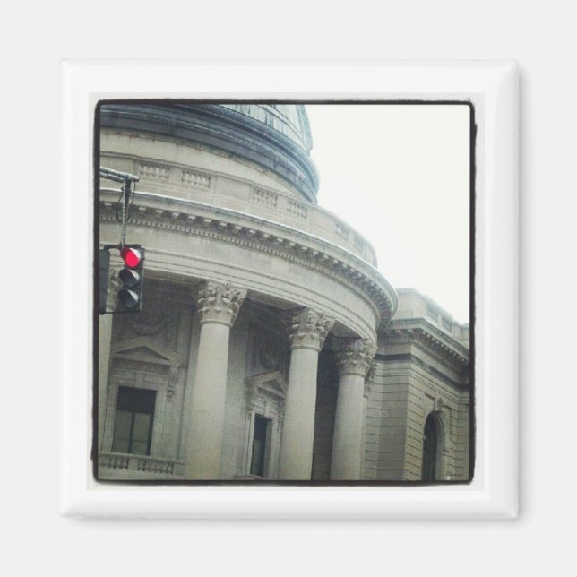 instagram photo magnet (Front)