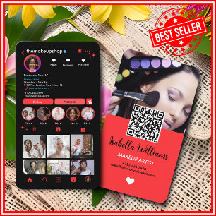 Instagram QR Code Business Card