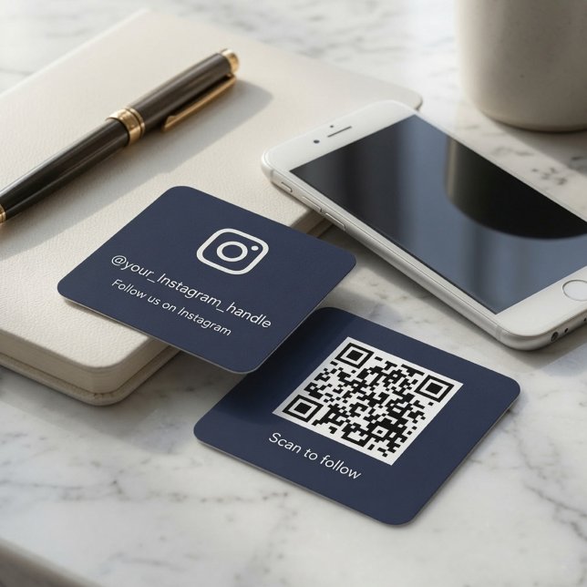 Instagram QR Code Business Card | Custom Social  (Creator Uploaded)
