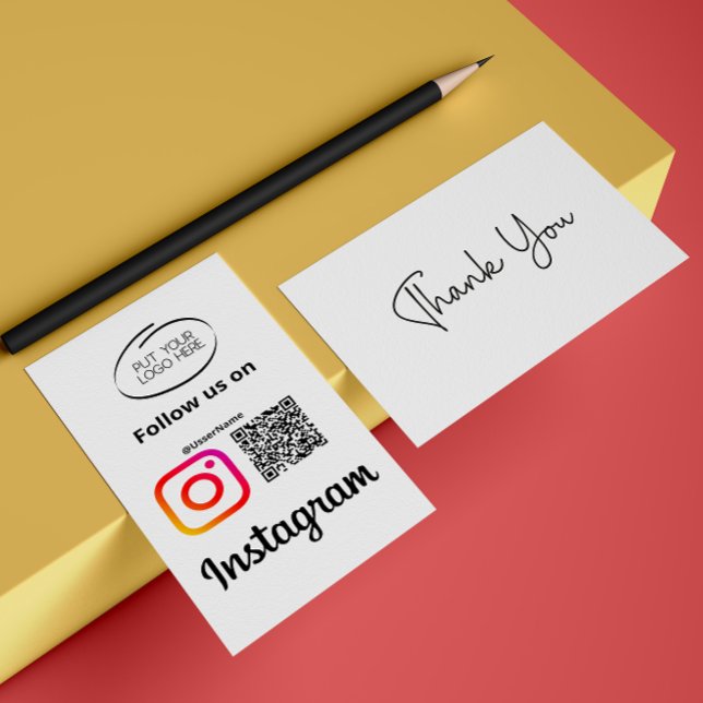 Instagram Suivez-nous Qr Code Merci (Instagram Follow Us Qr Code Thank You)