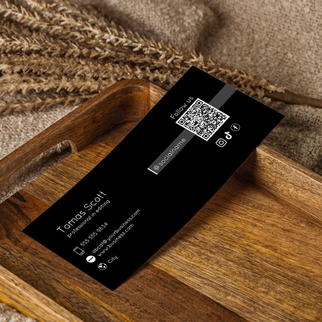 Instagram Suivez-Nous Qr Code Noir (Instagram Follow Us Qr Code Black)