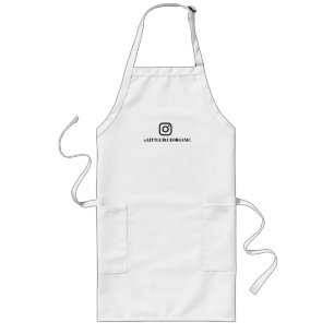 Instagram T-Shirt   Your Instagram Name  ID Long Apron