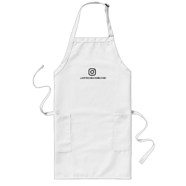 Instagram  | Your Instagram Long Apron (Front)