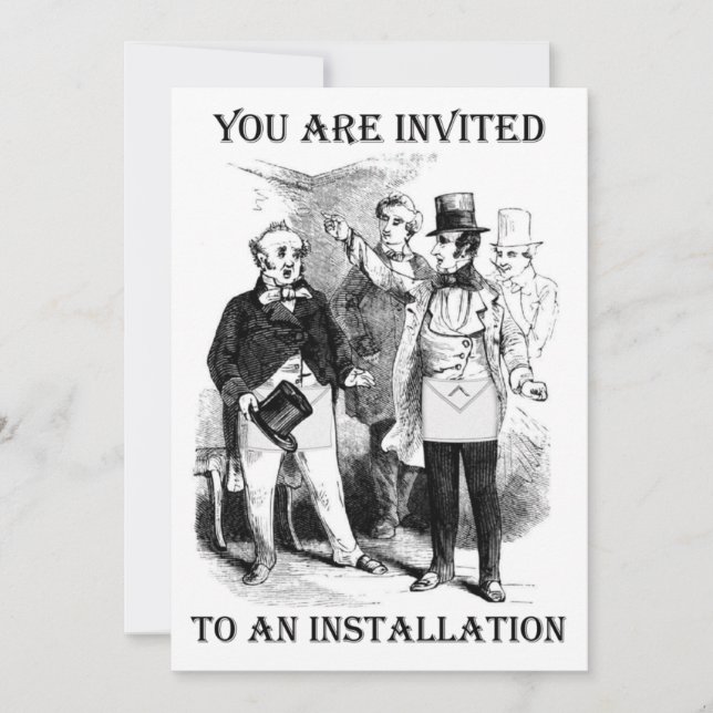 Installation Invitations (Front)