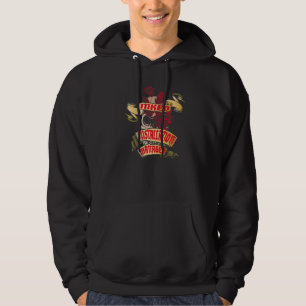 Installation Manager Inked Skull & Red Roses Tatto Hoodie
