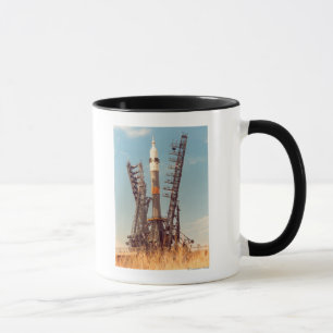 Installation of Soyuz Spacecraft at Baikonur Mug
