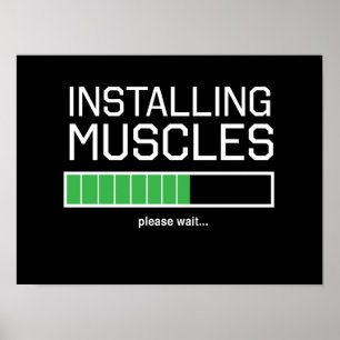 Installing Muscles Poster