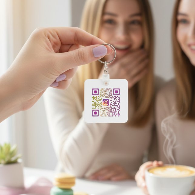 Instant Connect Instagram Profile Keychain (Your Profile, Instantly Shared.)