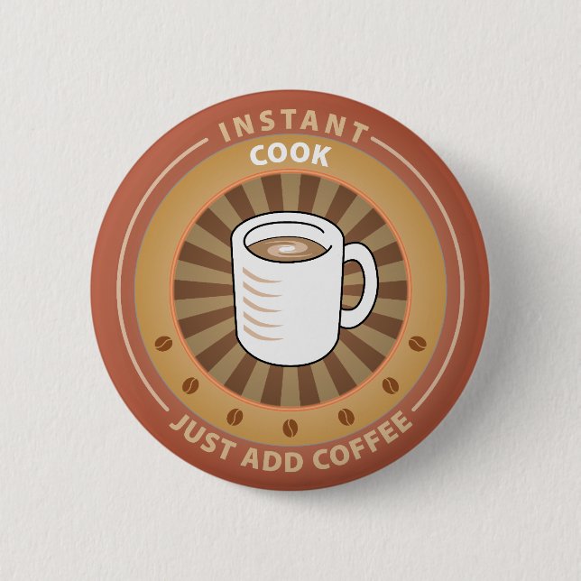 Instant Cook 2 Inch Round Button (Front)