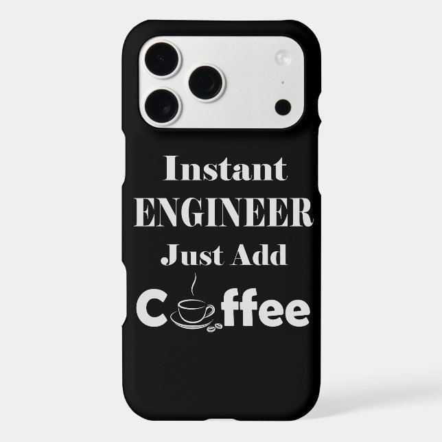 Instant Engineer Just Add Coffee (Back)