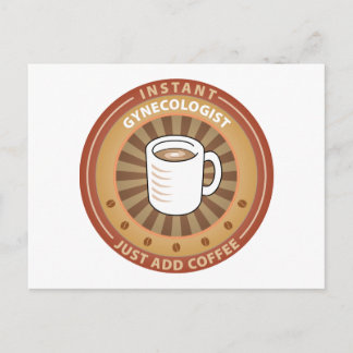 Instant Gynecologist Postcard