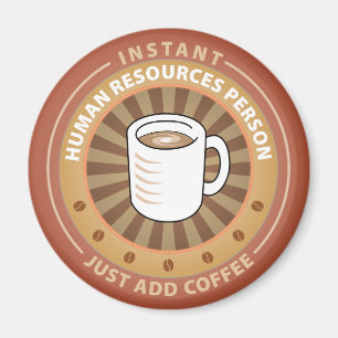 Instant Human Resources Person Magnet