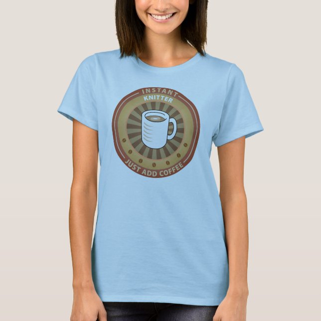 Instant Knitter T-Shirt (Front)