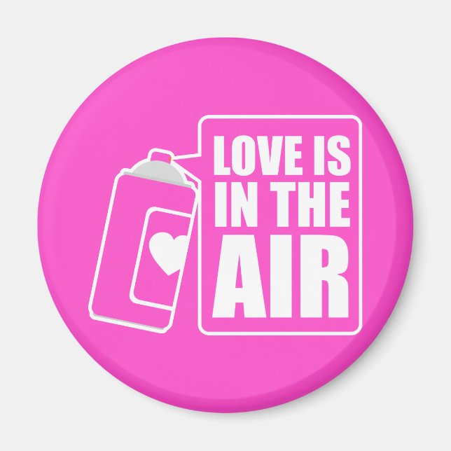 Instant Love Pink Magnet (Front)