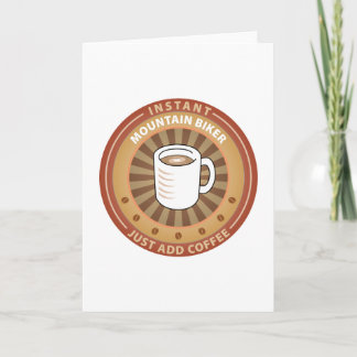 Instant Mountain Biker Card