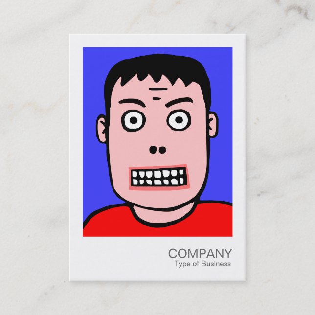 Instant Photo 039 - Funny Character 01 Business Card (Front)
