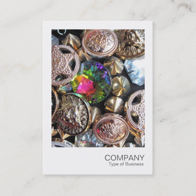 Instant Photo 076 - Flea Market Bling Business Card (Front)
