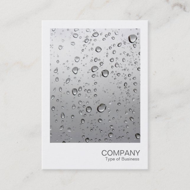 Instant Photo 07 - Rain on My Window 02 Business Card (Front)
