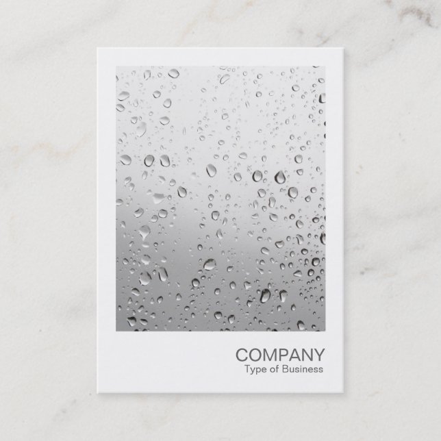 Instant Photo 08 - Rain on My Window 03 Business Card (Front)
