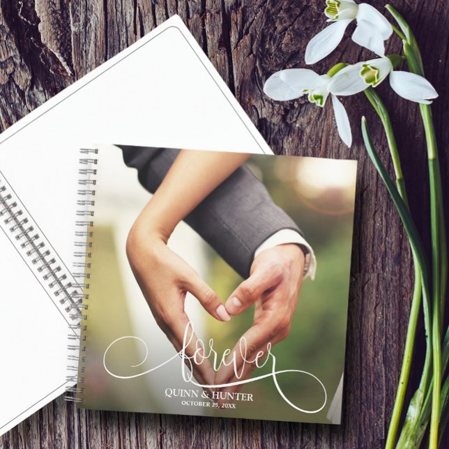 Instant Photo Message Wedding Guest Book (Choose SOFT or HARD cover and inside page style - Sketch design shown here.
)