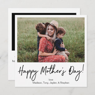 Instant Photo Mother's Day Card