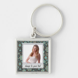 Instant photo - photoframe with pattern keychain