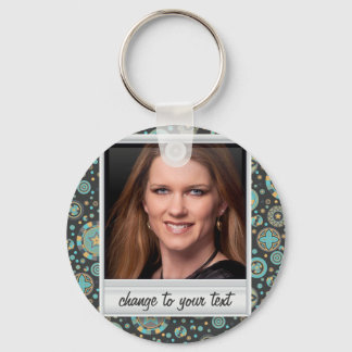 Instant photo - photoframe with pattern keychain