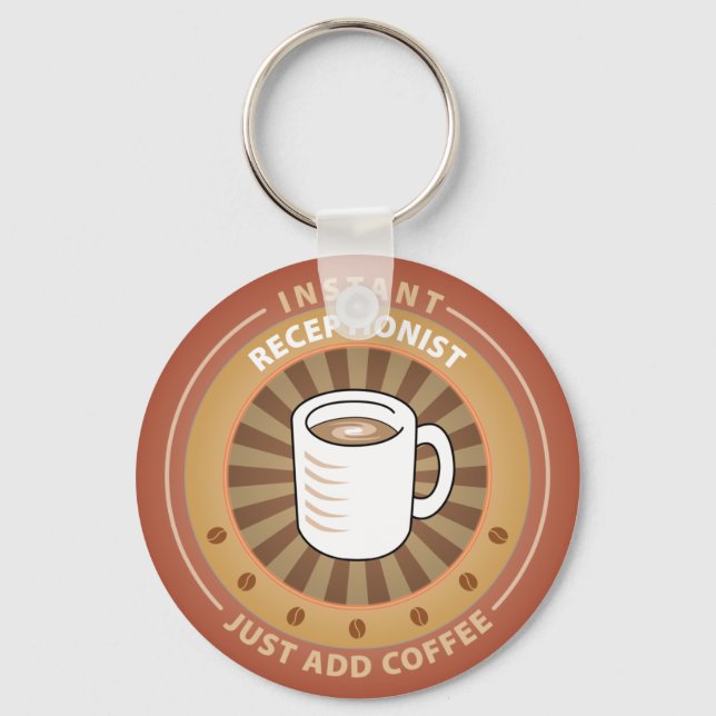 Instant Receptionist Keychain (Front)
