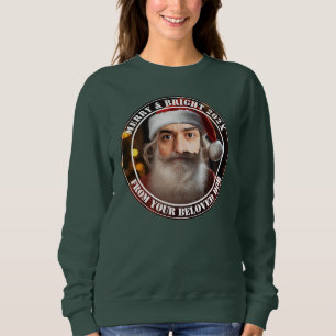 Instant Santa! Just add your face. Sweatshirt