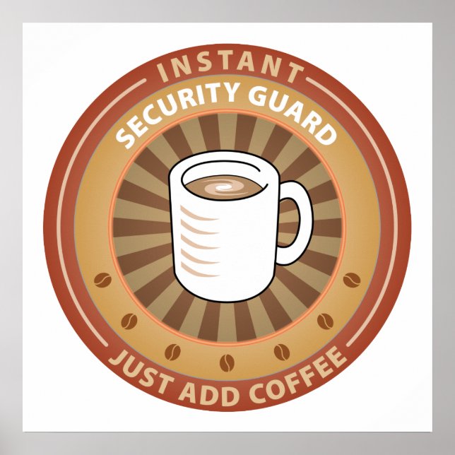 Instant Security Guard Poster (Front)