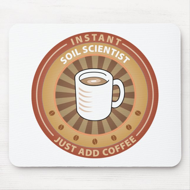 Instant Soil Scientist Mouse Pad (Front)