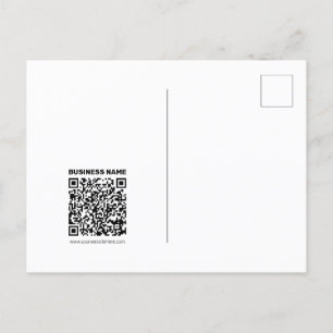 Instantly Create a QR code for Any Website Address Postcard