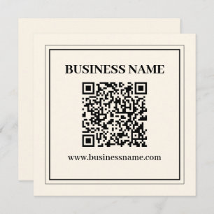 Instantly Create a Scannable QR code for Business Card