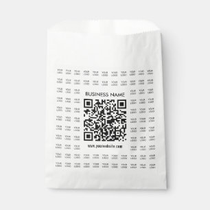 Instantly Create Scannable QR code & Logo Pattern Favour Bag