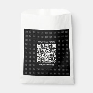 Instantly Create Scannable QR code & Logo Pattern Favour Bag
