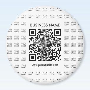Instantly Create Scannable QR code & Logo Pattern Magnet
