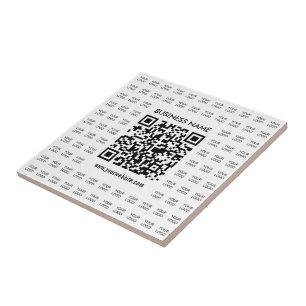 Instantly Create Scannable QR code & Logo Pattern Tile