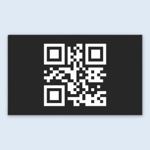 Instantly Created QR Code (by entering your URL) Sticker