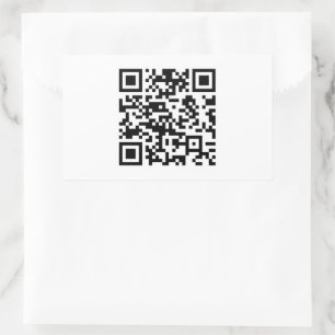 Instantly Created QR Code (by entering your URL) Sticker