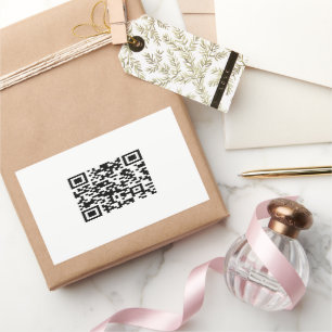 Instantly Created QR Code (by entering your URL) Sticker