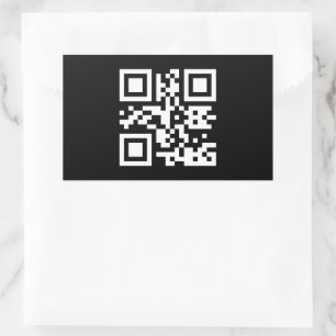 Instantly Created QR Code (by entering your URL) Sticker