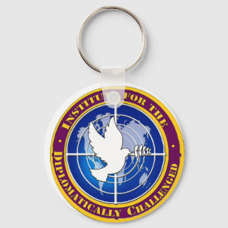 institute for the diplomatically challenged keychain