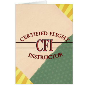 INSTRUCTEUR DE VOL CERTIFIÉ LOGO RED CSF