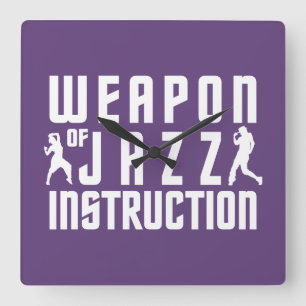 Instruction Jazz horloge murale personnalisée