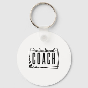 Instructional Coach Back To School Matching Group  Keychain